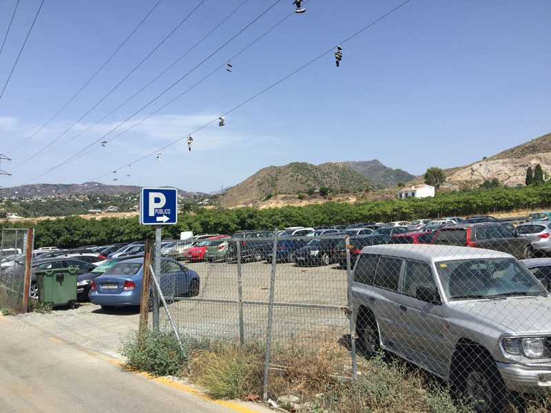 Nerja Turismo - Mercadillo Nerja - Parking