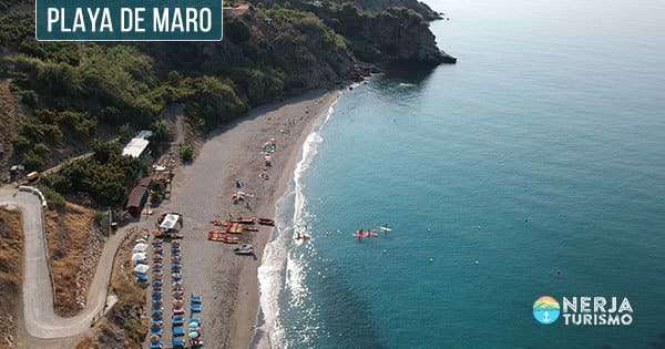 La impresionante playa de Maro