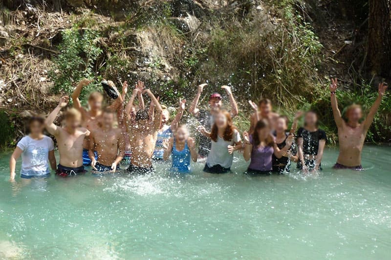 Excursión por el río chillar en Nerja