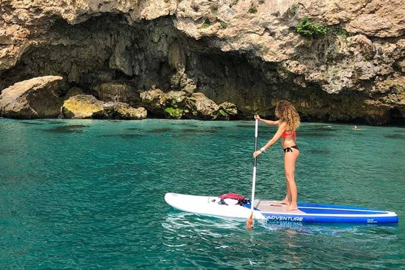 Paseo en paddle surf por Nerja