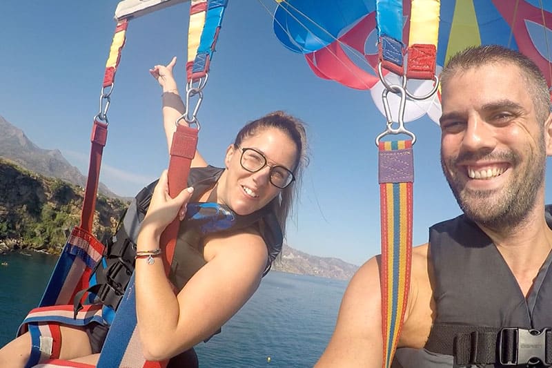 Parasailing en Nerja una excursion trepidante